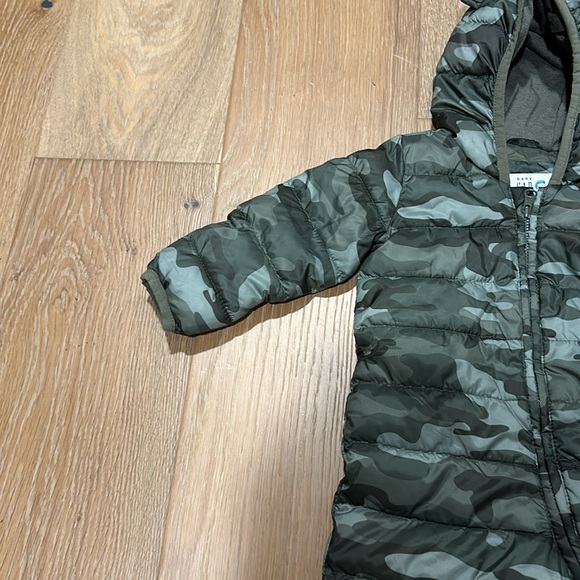 GAP Puffer Snowsuit One Piece Baby Boys Size 0 - 6 Month. - Picture 4 of 6